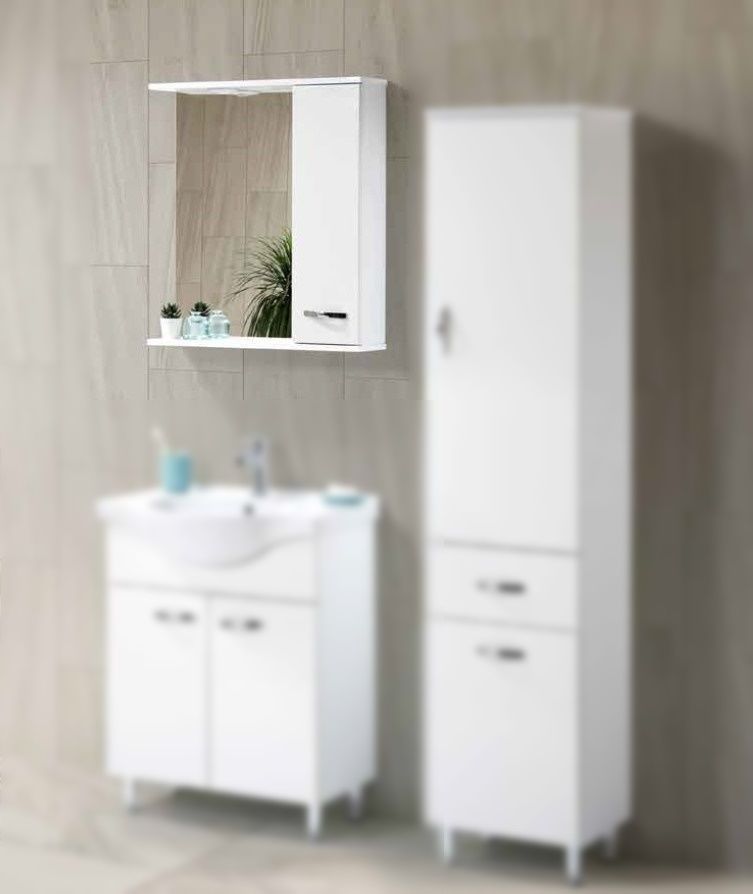 Dulap cu oglindă Martat Olympia 55 White (11912)