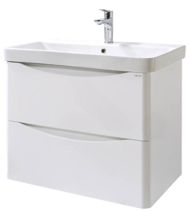 Шкаф с умывальником Martat Zen 60cm White (13889)