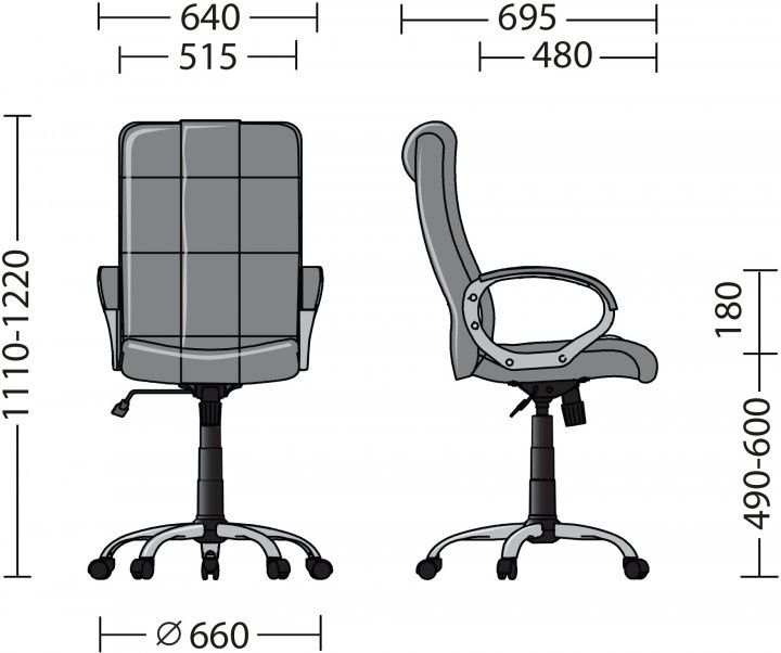 Scaun de birou Новый стиль Matrix Tilt CHR68 Eco-30