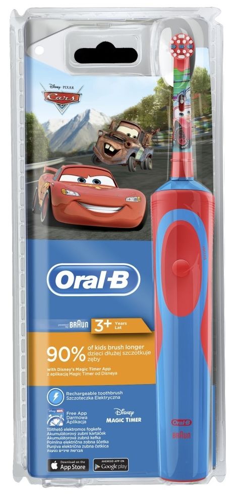 Periuţa de dinţi electrică Oral-B Stages Power Kids Cars (D12.513)