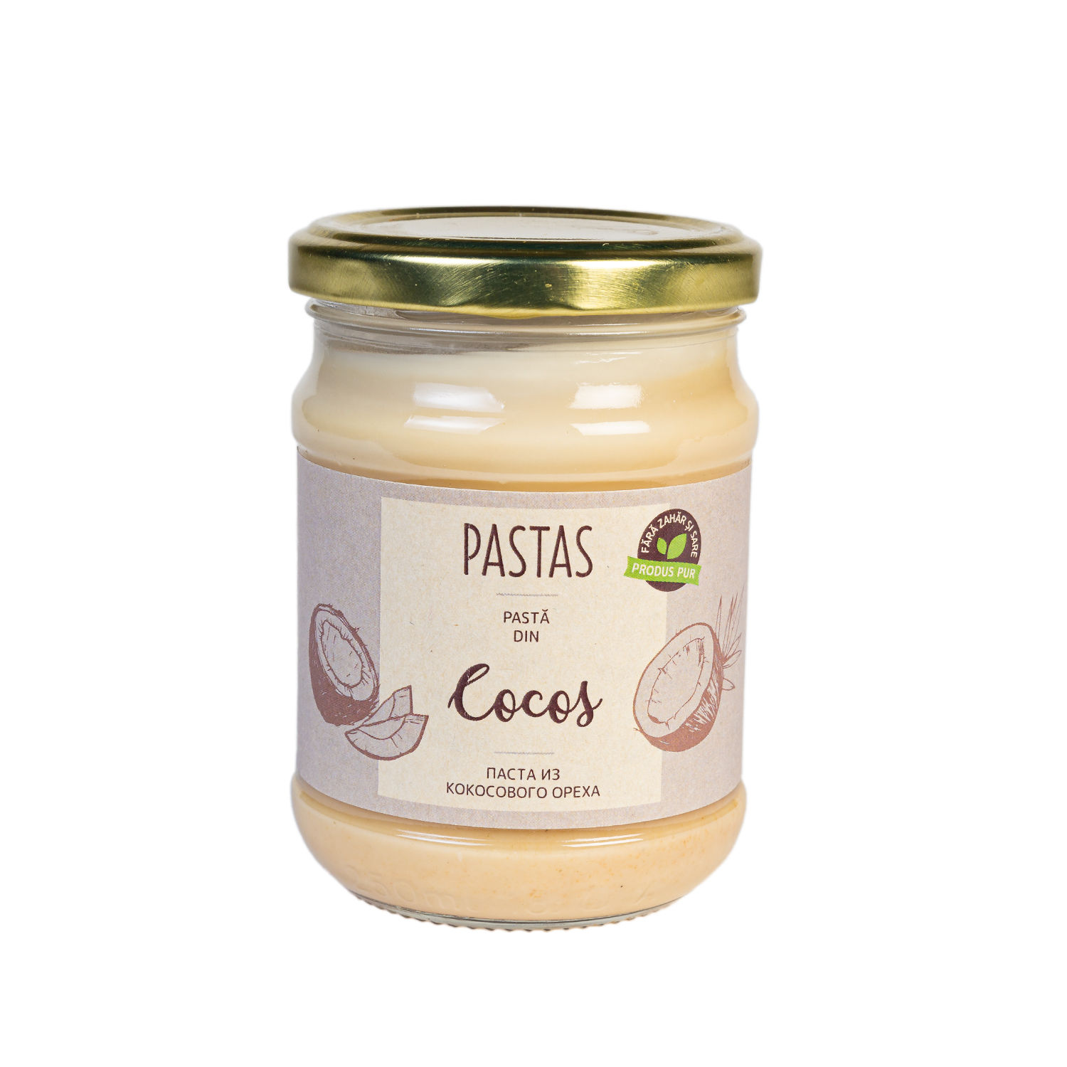 Pasta din nuci de cocos