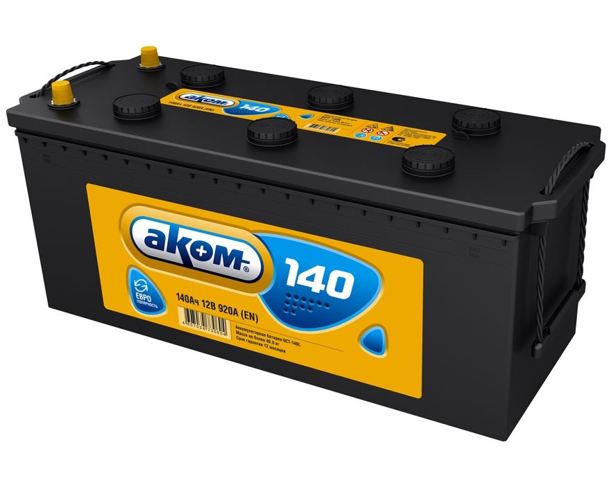 Аккумулятор Akom 6CT-140L