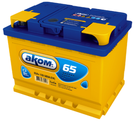 Аккумулятор Akom 6CT-65VL