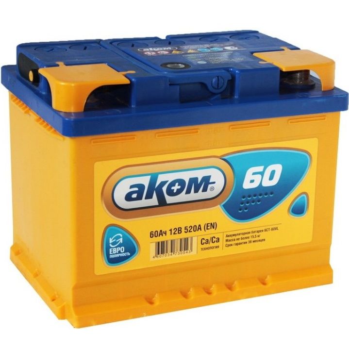 Аккумулятор Akom 6CT-60Ah