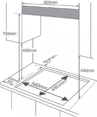 Газовая панель Midea MG696TRI-B