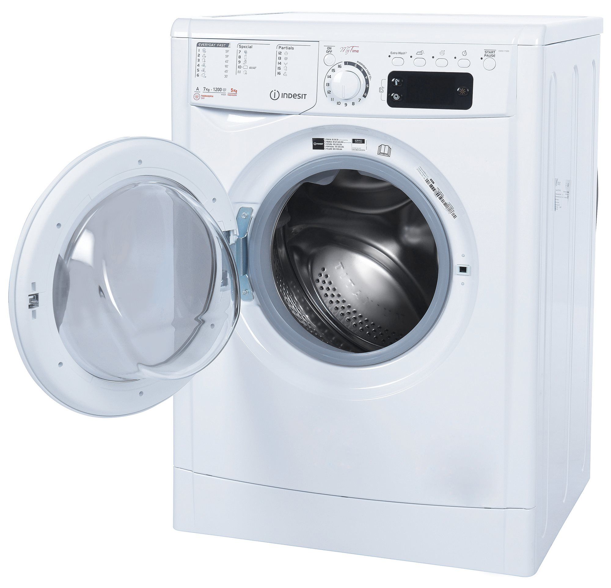 Maşina de spălat rufe Indesit EWDE 71280 W