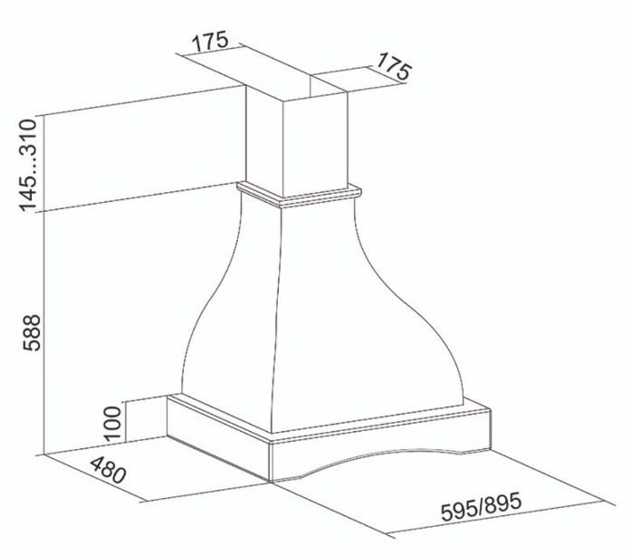 Hota Tornado Tempo 750 (60) White