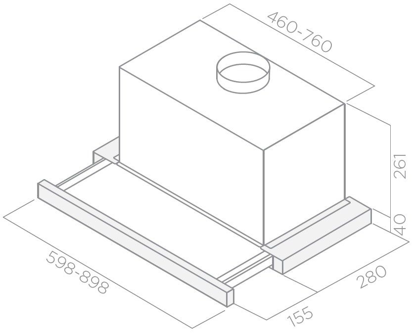 Вытяжка Elica Elite 26 IX/A/60