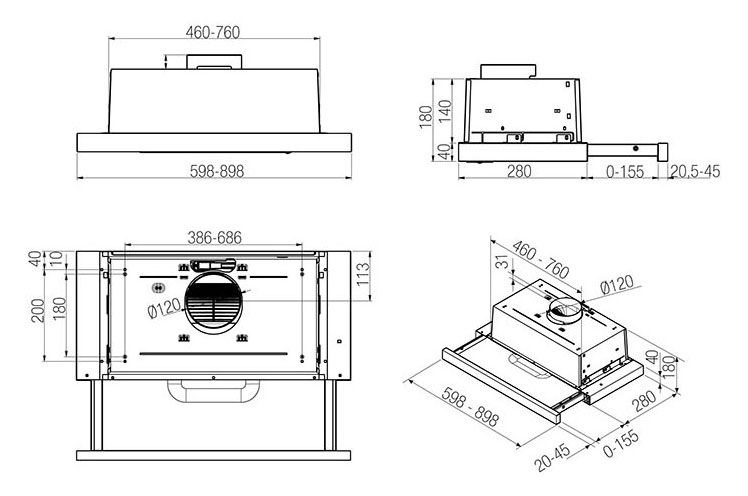 Вытяжка Whirlpool AKR 749 IX