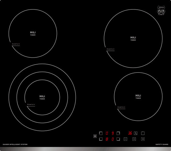 Plită incorporabilă electrica Kaiser KTC 6703 F
