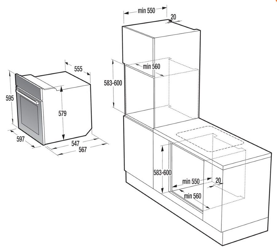 Cuptor electric Gorenje BO735E20X