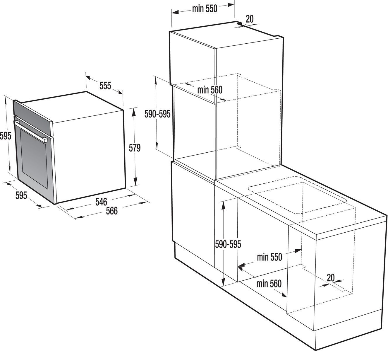 Cuptor electric Gorenje BCS747S34X