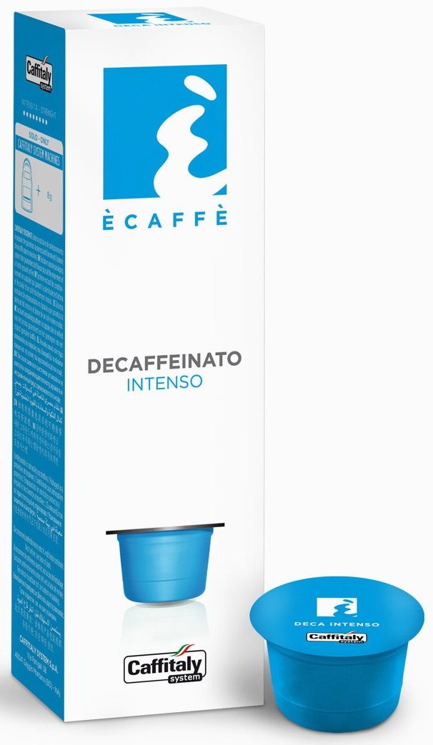 Capsule pentru aparatele de cafea Caffitaly System Decaffeinato Intenso