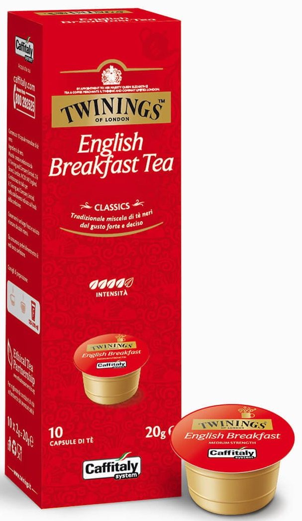 Капсулы для кофемашин Caffitaly System English Breakfast Tea