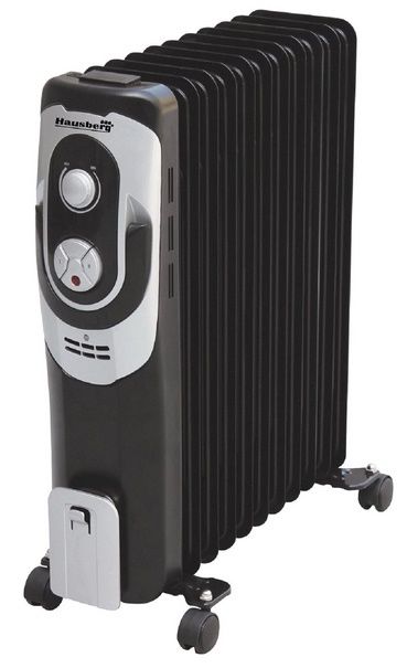 Calorifer electric cu ulei Hausberg HB-8900 Black