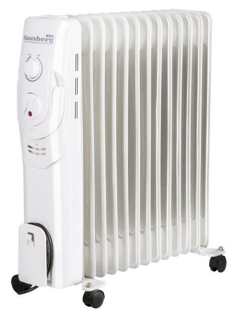 Calorifer electric cu ulei Hausberg HB-8930 White