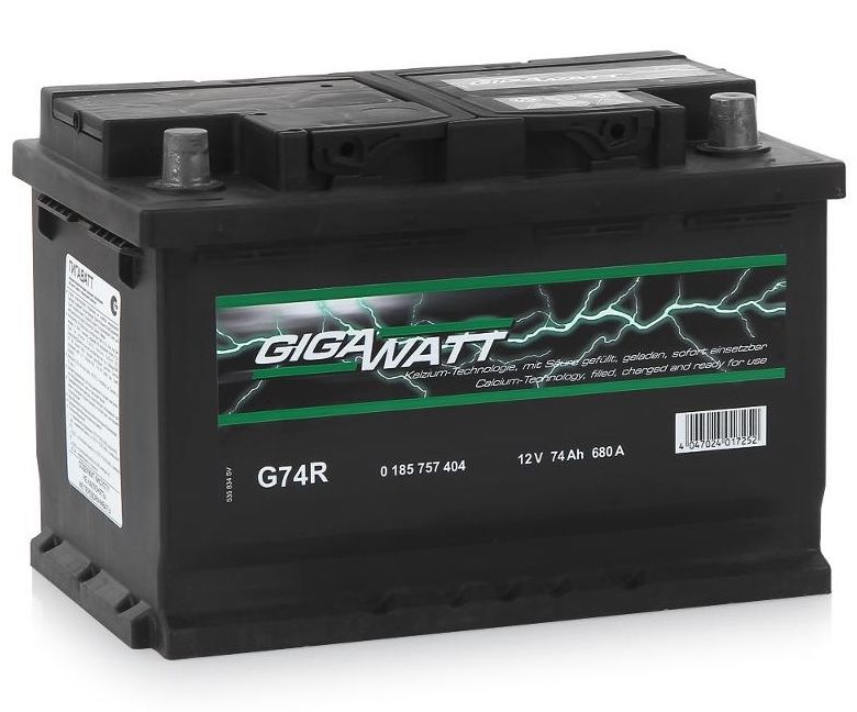 Baterie auto GigaWatt 74Ah (574 104 068)