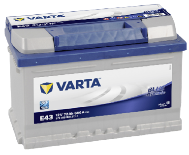 Аккумулятор Varta Blue Dynamic E43 (572 409 068)