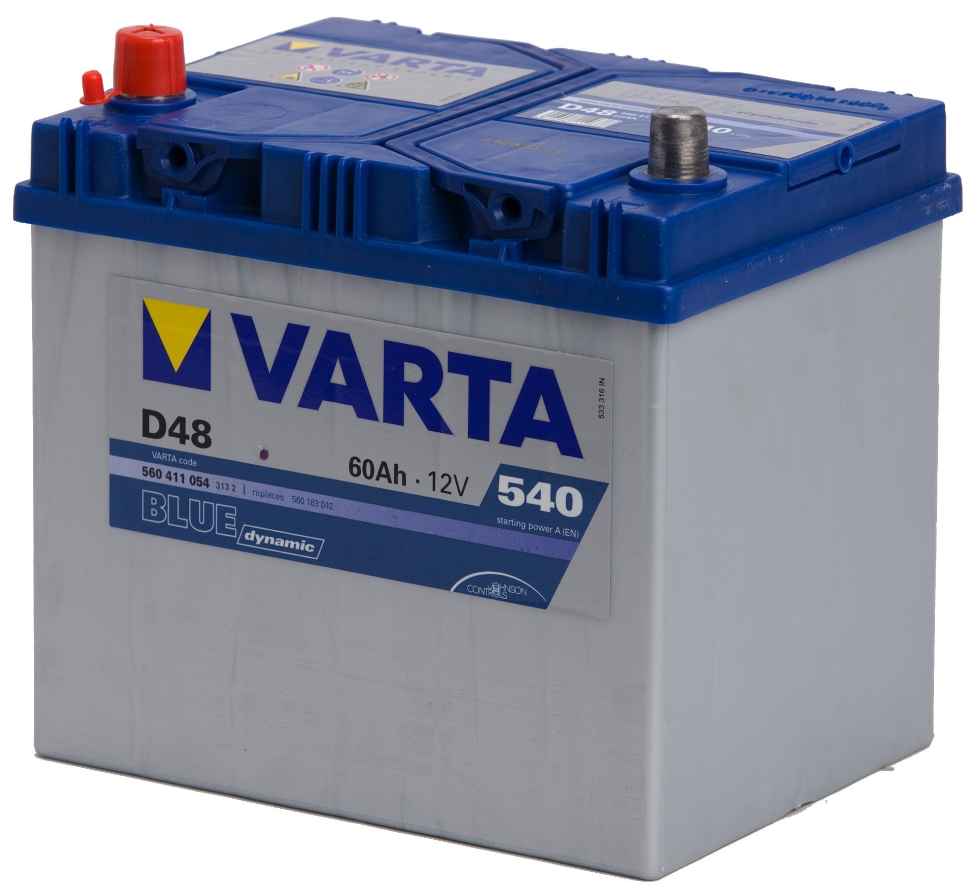 Аккумулятор Varta Blue Dynamic D48 (560 411 054)