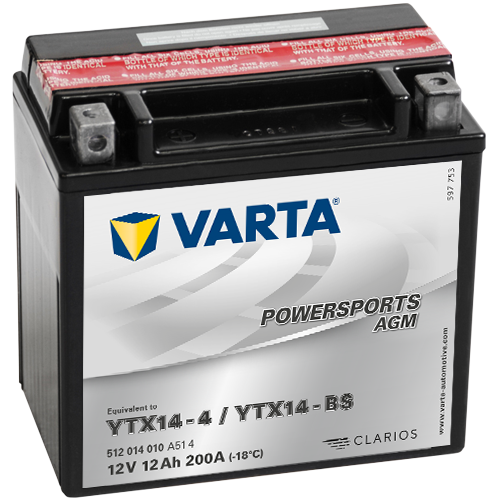 Baterie auto Varta Powersports AGM (512 014 010)