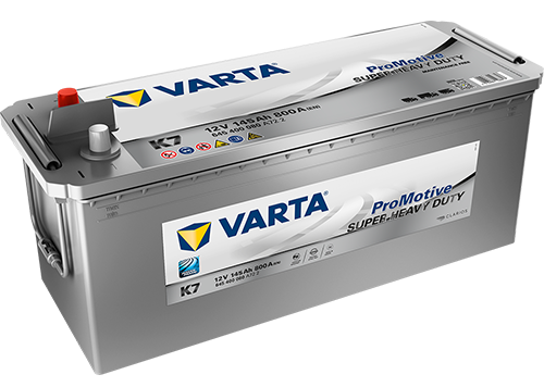 Аккумулятор Varta Promotive Super Heavy Duty K7 (645 400 080)