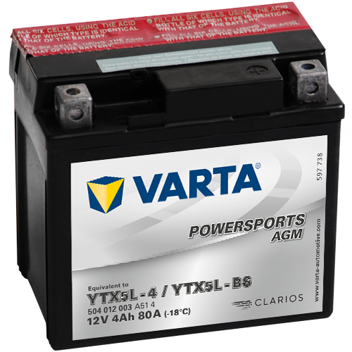 Baterie auto Varta Powersports AGM (504 012 003)