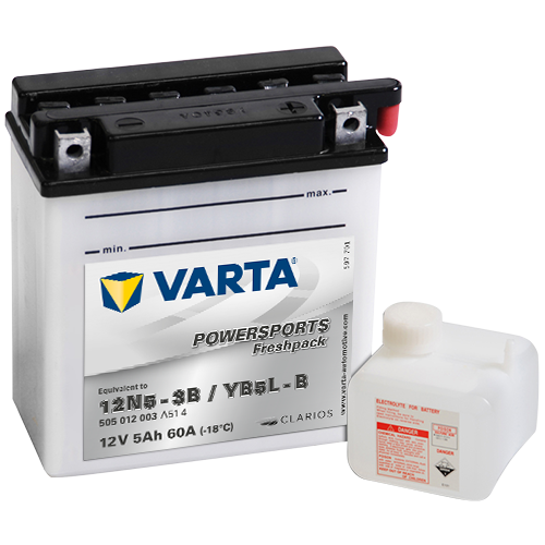 Baterie auto Varta Powersports Freshpack (505 012 003)