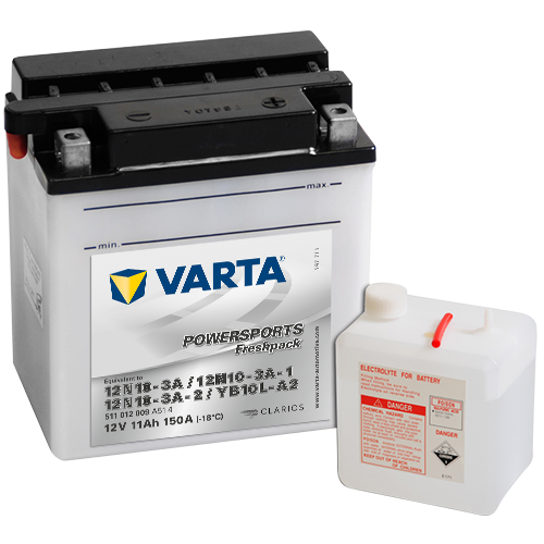 Baterie auto Varta Powersports Freshpack (511 013 009)