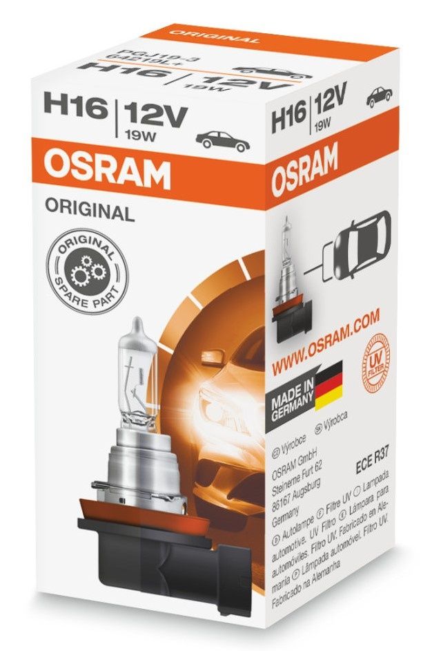 Автомобильная лампа Osram H16 12V 19W PGJ19-3 (64219L)