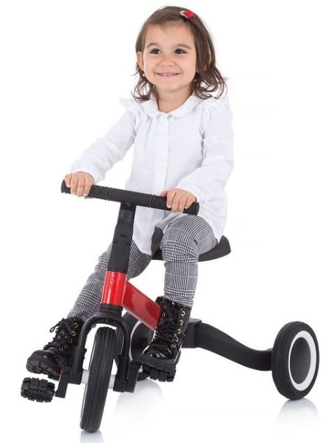 Bicicletă copii Chipolino Smarty 2in1 (TRKSM0203WH)