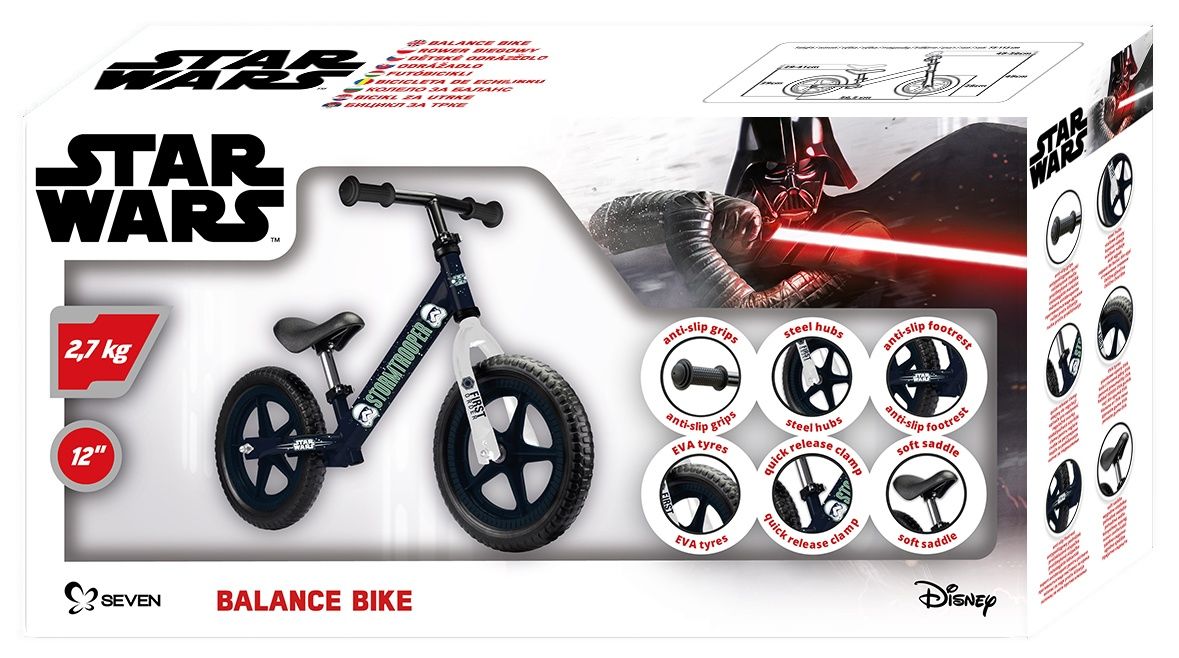 Bicicleta fără pedale Seven Star Wars (9912)