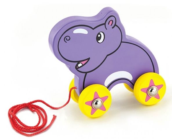 Игровой набор Viga Pull Along Hippo (50092)