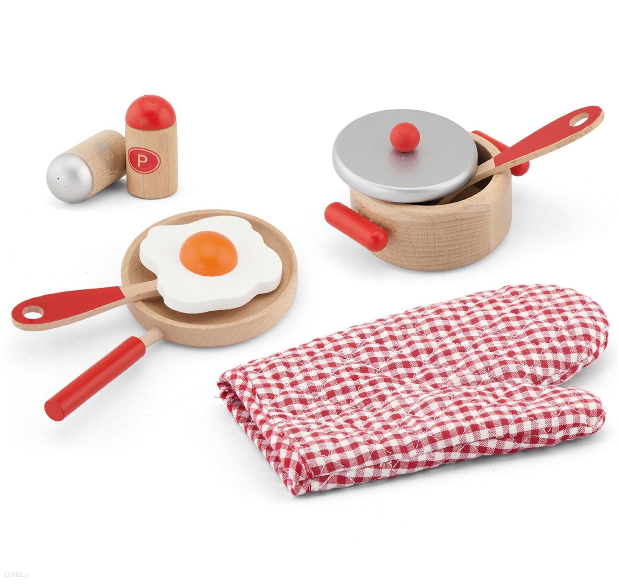 Set jucării Viga Cooking Tool Set - Red (50721)