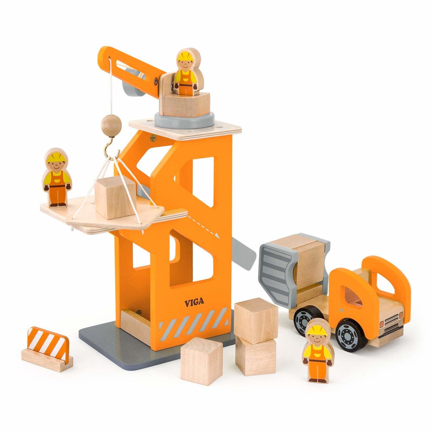 Игровой набор Viga Crane Lift with Dumper (51616)