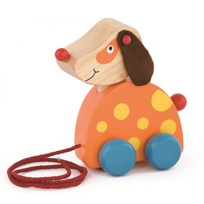 Set jucării Viga Pull Along Dog (50381)