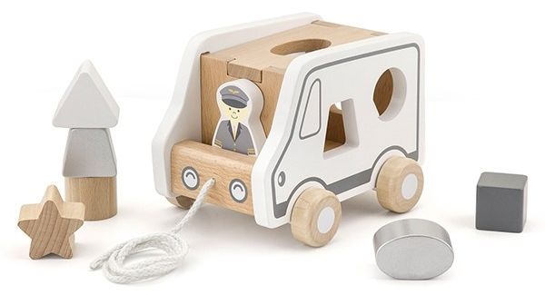 Игровой набор Viga Pull-Along Shape Sorting Truck (51612)