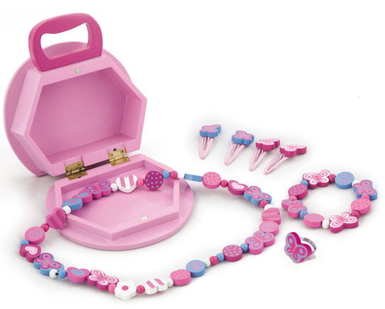 Set jucării Viga Jewelry Box Butterfly (59694)