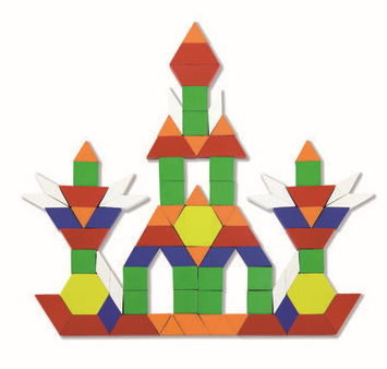 Joc educativ Viga Magnetic Geometric Block (50669)