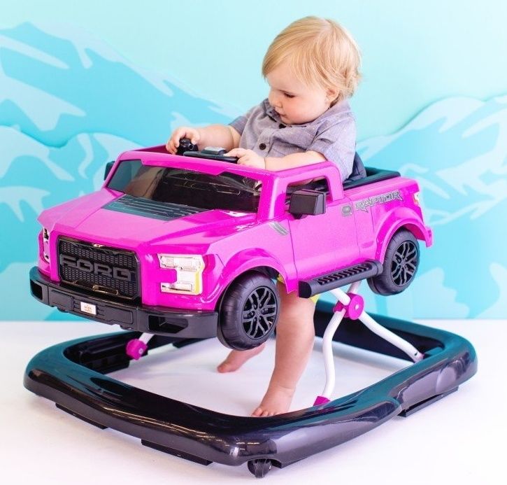 Premergător Bright Starts 3in1 Ford F-150 Electric Magenta