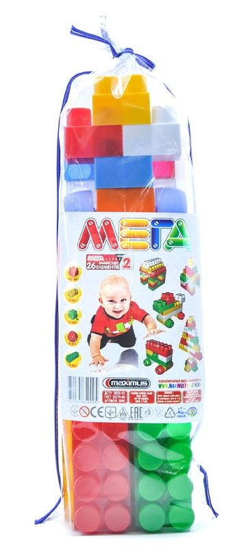 Конструктор Maximus Мега Майстер2 26pcs (5090)