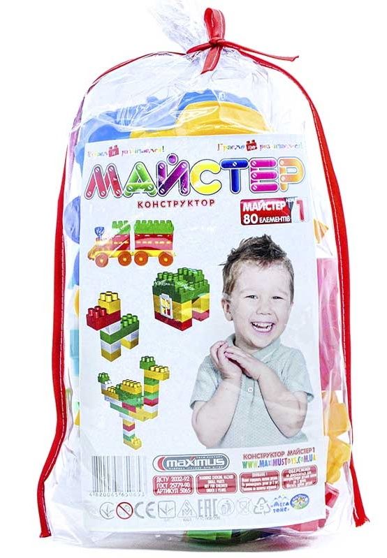 Set de construcție Maximus Майстер1 80pcs (5065)