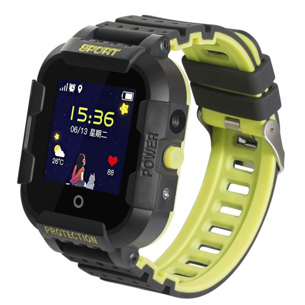 Smart ceas pentru copii Wonlex KidsTime Sports KT03 Black