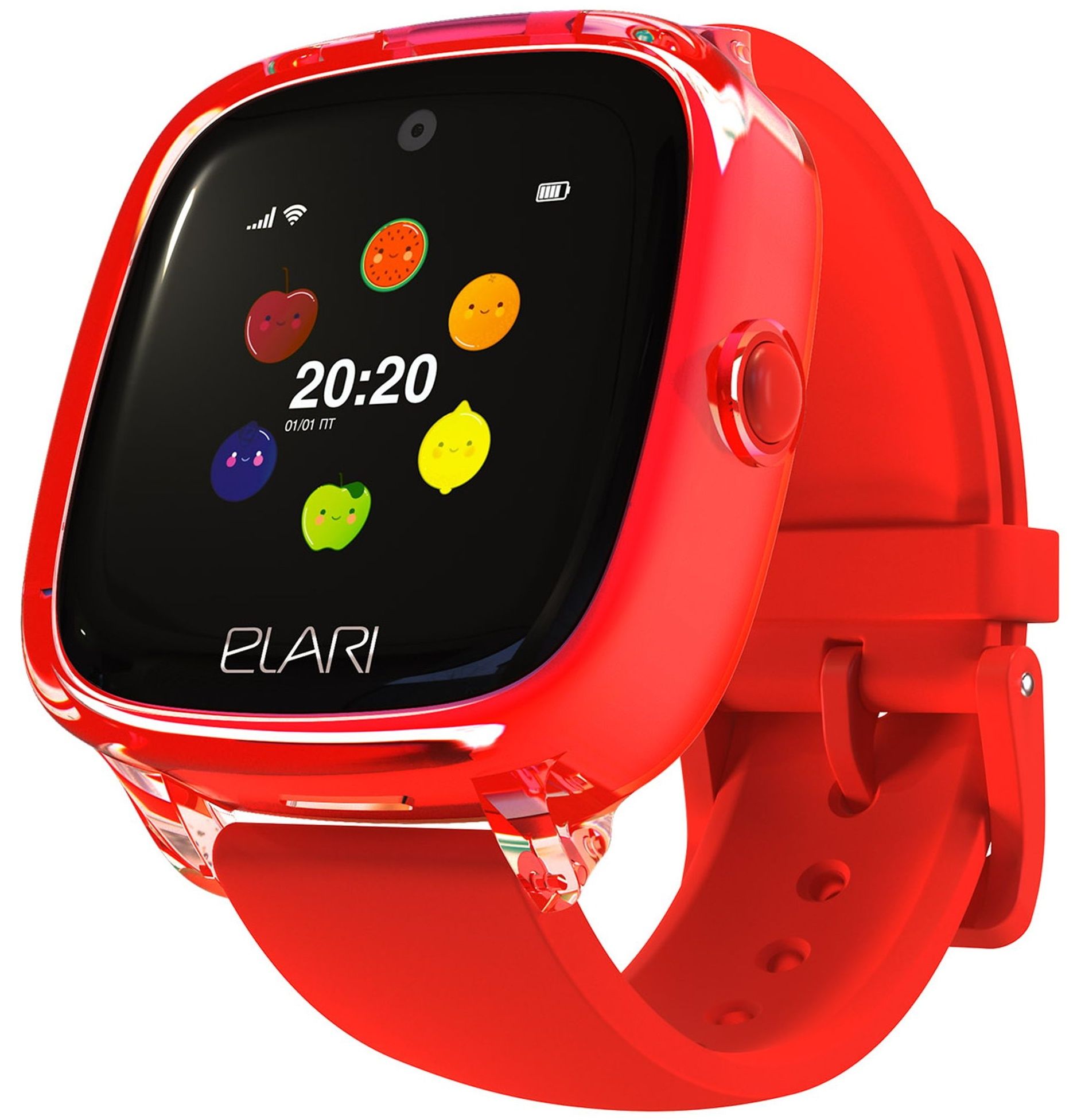 Детские умные часы Elari KidPhone Fresh Red