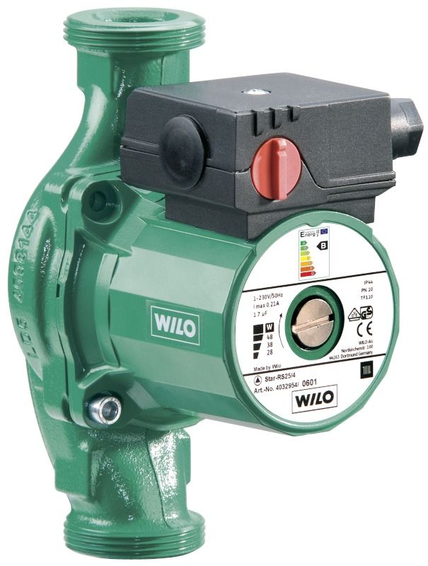 Насос для системы отопления Wilo 4526077 (RS25/6 180 mm)