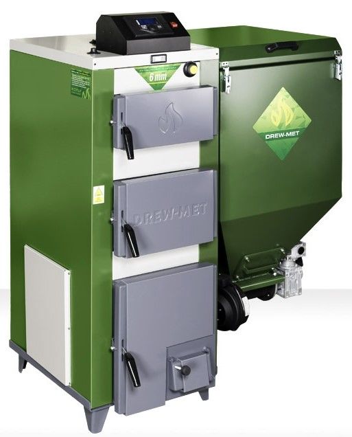 Твердотопливный котел Drew-Met Eco-Prim Kompact 12 kW 1.5 U