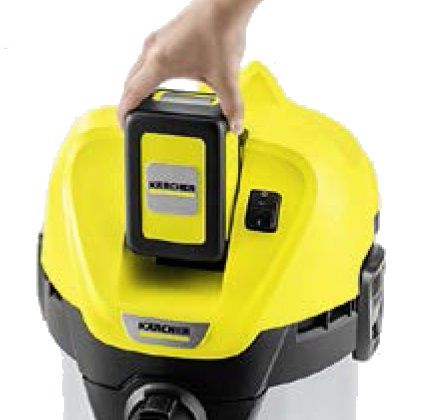 Промышленный пылесос Karcher WD 3 Battery