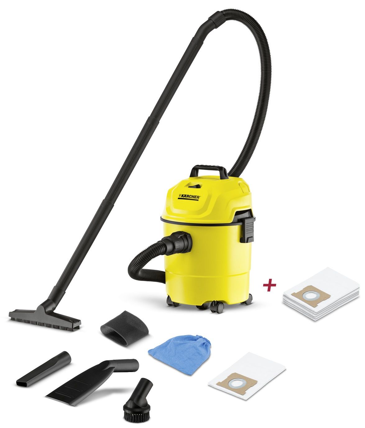 Промышленный пылесос Karcher WD 1