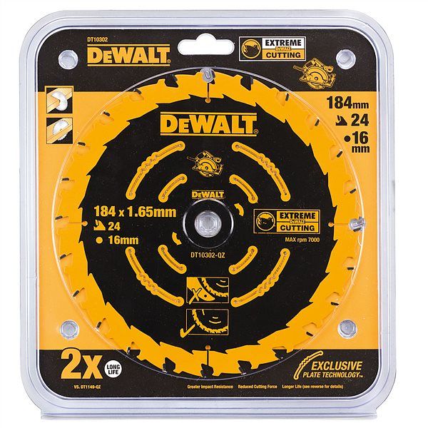 Диск для резки Dewalt DT10302 24T