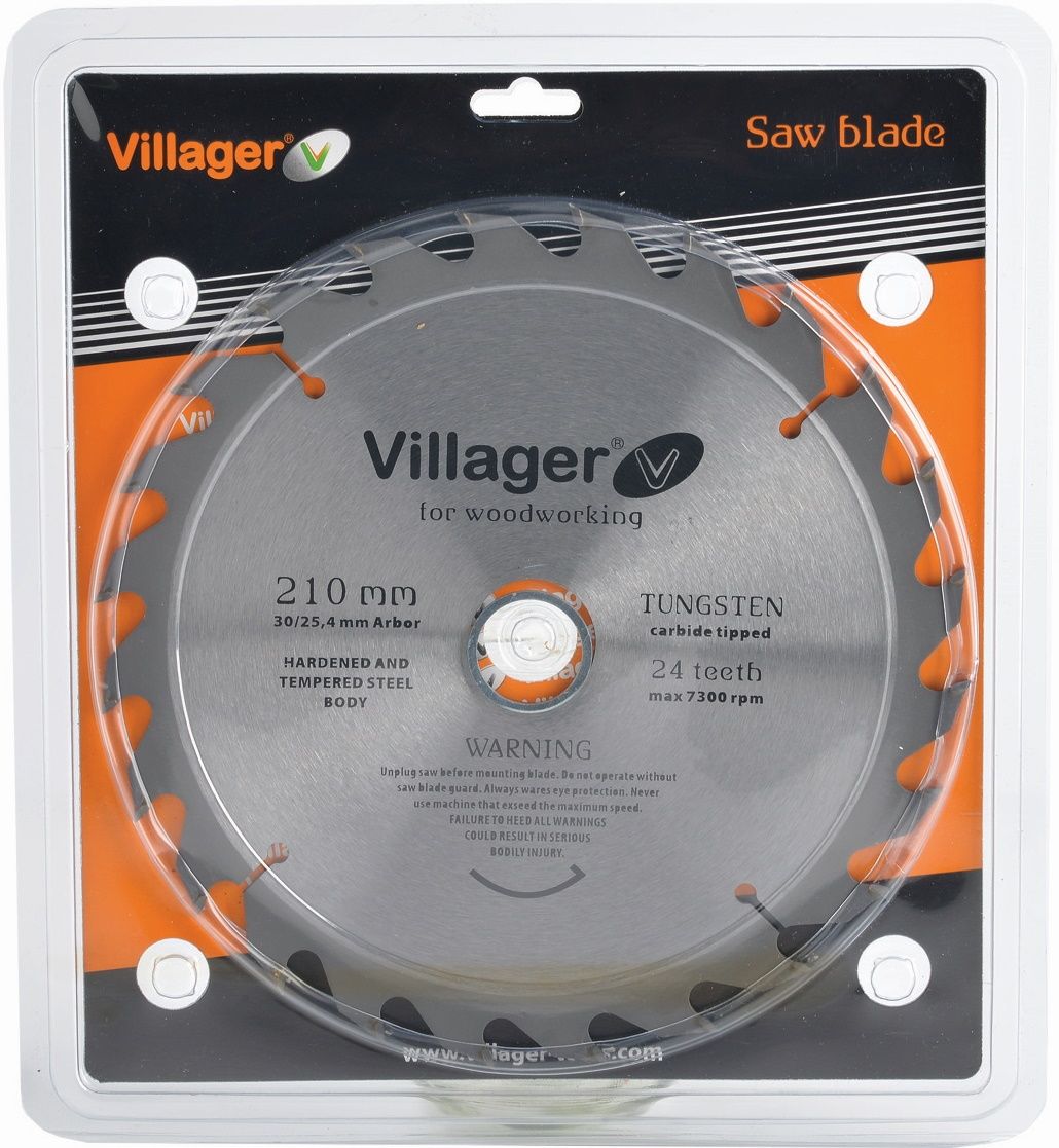 Disc de tăiere Villager 210X30/25.4X2.4X24T