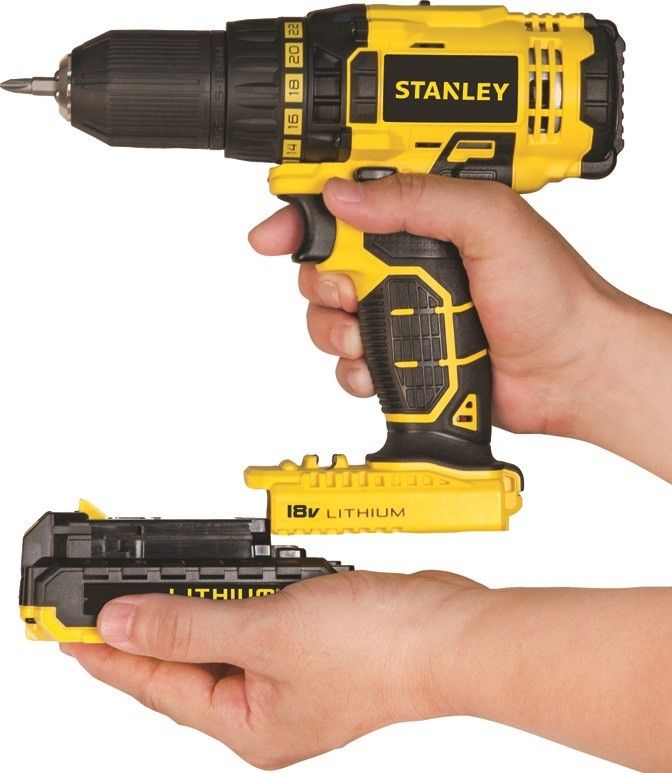 Ciocan rotopercutor Stanley SCD20C2+STHR202K